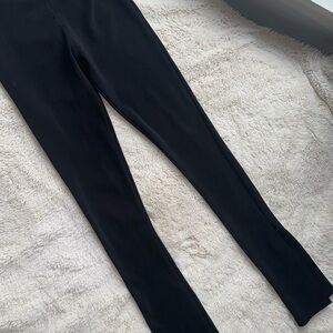 Split Leg Ribbed Pants By Zara